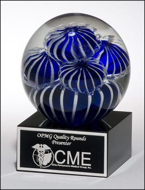 Sea Anemone Serendipity Art Glass Award