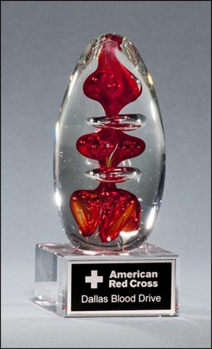 Rossa Rivulet Art Glass Award