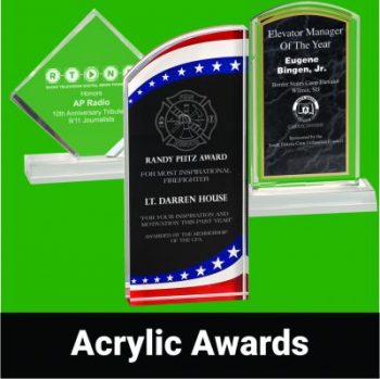 View our Acrylic Awards