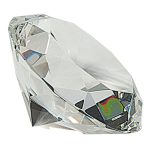 4 inch Clear Crystal Diamond profile