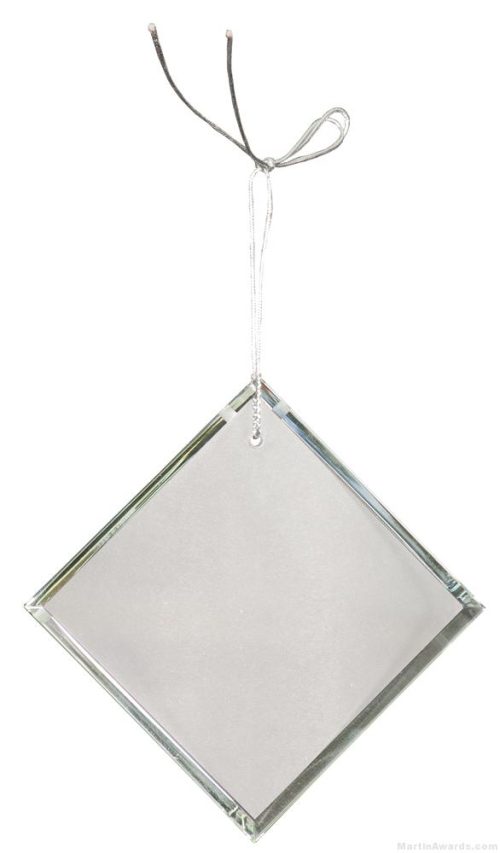 3 inch Crystal Diamond Ornament