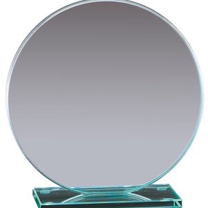 Round Jade Glass Awards