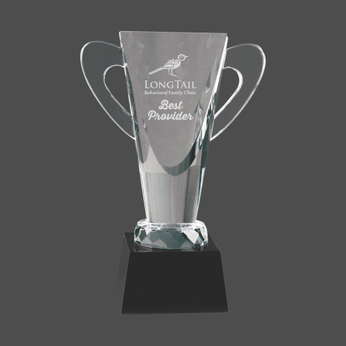 Crystal Cup on Pedestal Base