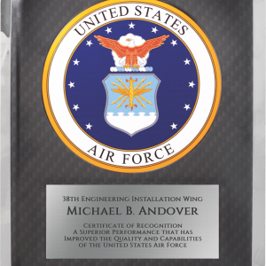Air Force Hero Plaque