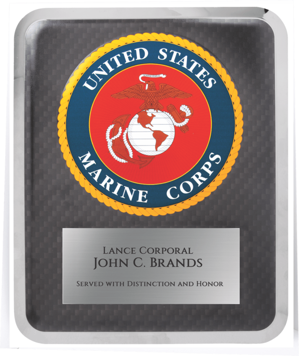 MA4507 - Marine Corps Hero Plaque