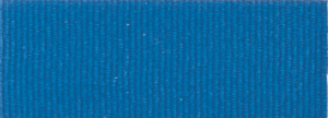 7/8" Blue Neck Ribbon with Snap Clip