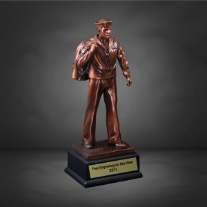 US Navy Bronze Male Trophy