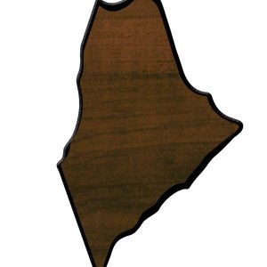 Maine State Shaped Plaque