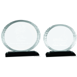 Oval accent glass