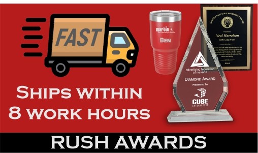 Rush Awards Gifts and Trophies