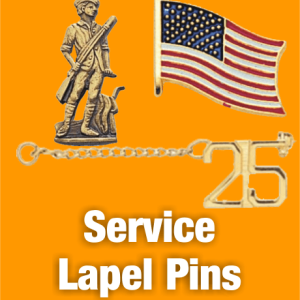 Service Lapel Pins
