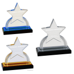 Star Carved Impress Acrylic awards