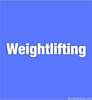 Weightlifting Trophies