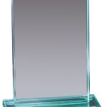 Rectangular Jade Glass Award