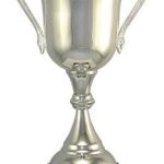 12-1/2″  ARG 1000 Silver Plated Trophy Cup 1