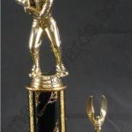 Black Single Column Male Baseball With 1 Eagle Trophy 1