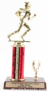 Red Single Column Football With 1 Eagle Trophy 1