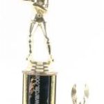 Black Single Column Female Softball With 1 Eagle Trophy 1