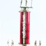 Red Single Column Male T-Ball With 2 Eagles Trophy 1