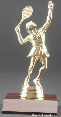 Female Tennis Trophy