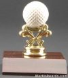 Color Golf Ball Trim Trophy