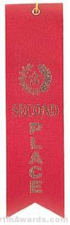 Small Ribbon, Second Place Ribbons 1