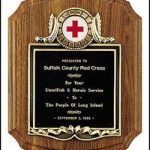 Plaque – Solid American Walnut Plaque, Coventry Style 1