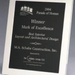Picture Frame Award – Polished Silver Aluminum Picture Frame Award 1