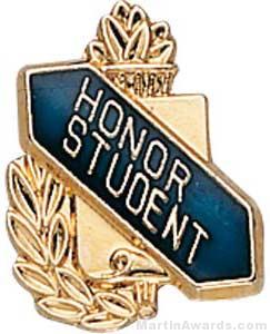 3/8" Honor Student School Award Pins