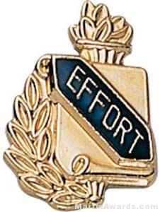 3/8" Effort School Award Pins