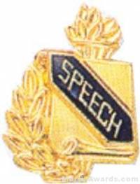 3/8" Speech Academic Award Pins