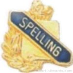 3/8″ Spelling School Award Pins 1