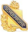 3/8" Scholarship School Award Pins
