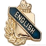 3/8″ English School Award Pins 1