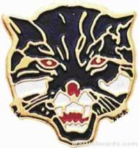 3/4" Enameled Wildcat Mascot Pin