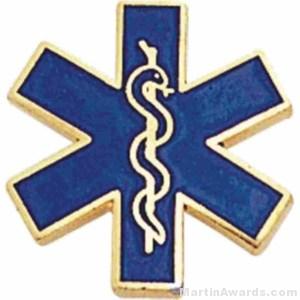Paramedic Enamel Lapel Pins