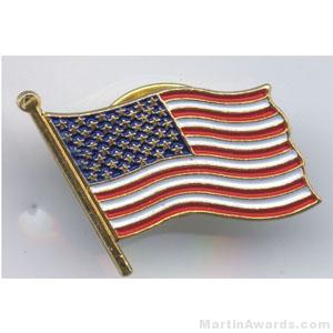 American Flag Pins