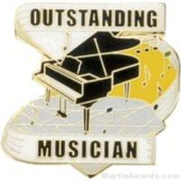 Outstanding Musician Award Lapel Pin