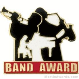Band Award Lapel Pin