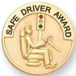 1″ Safe Driver Award Lapel Pin 1