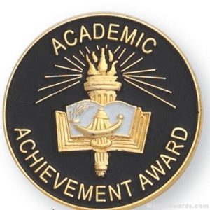 Academic Achievement Award Lapel Pin