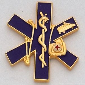 Paramedic Lapel Pin