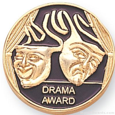 Drama Award Lapel Pin
