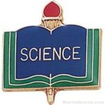 3/4″ Science School Award Pins 1