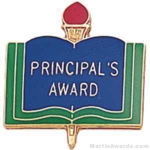 3/4" Principal's Award School Award Pins