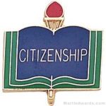 3/4″ Citizen School Award Pins 1