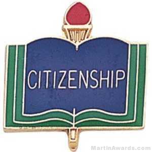 3/4" Citizen School Award Pins
