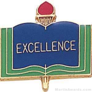 3/4" Excellence School Award Pins